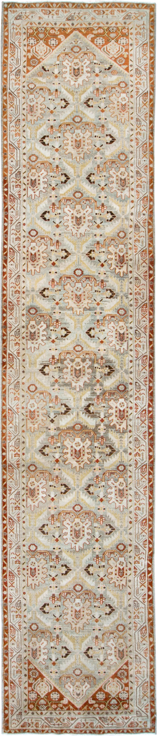Vintage Persian Malayer Runner (Pair: 2 of 2), No.26438 - Galerie Shabab