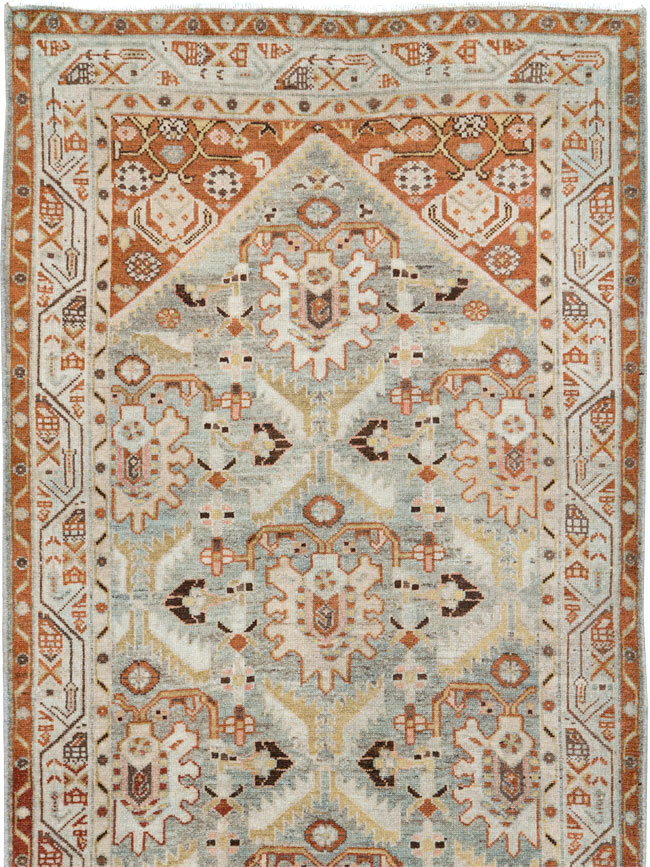 Vintage Persian Malayer Runner (Pair: 2 of 2), No.26438 - Galerie Shabab