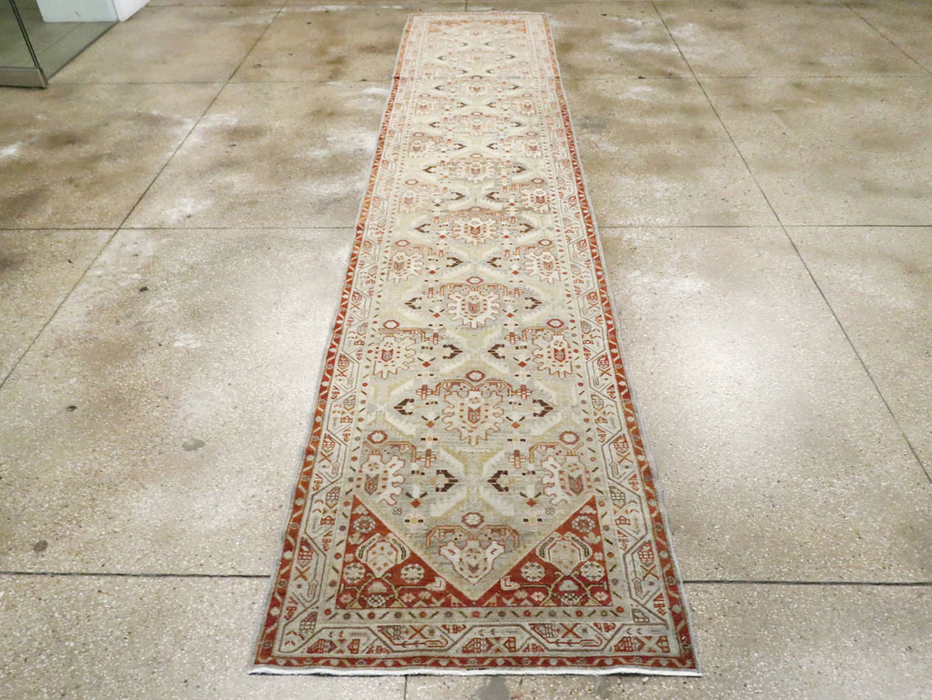 Vintage Persian Malayer Runner (Pair: 2 of 2), No.26438 - Galerie Shabab