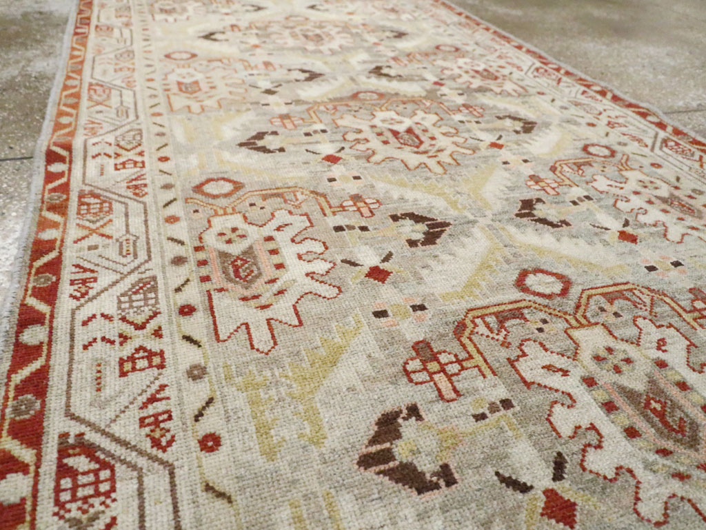 Vintage Persian Malayer Runner (Pair: 2 of 2), No.26438 - Galerie Shabab