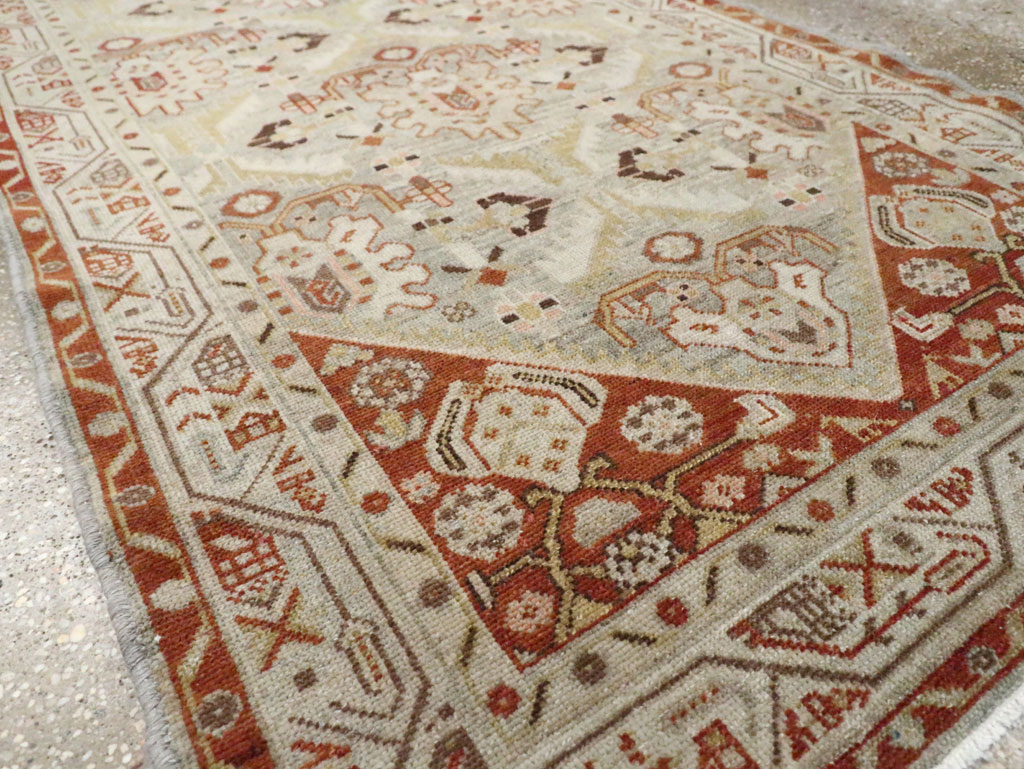 Vintage Persian Malayer Runner (Pair: 2 of 2), No.26438 - Galerie Shabab