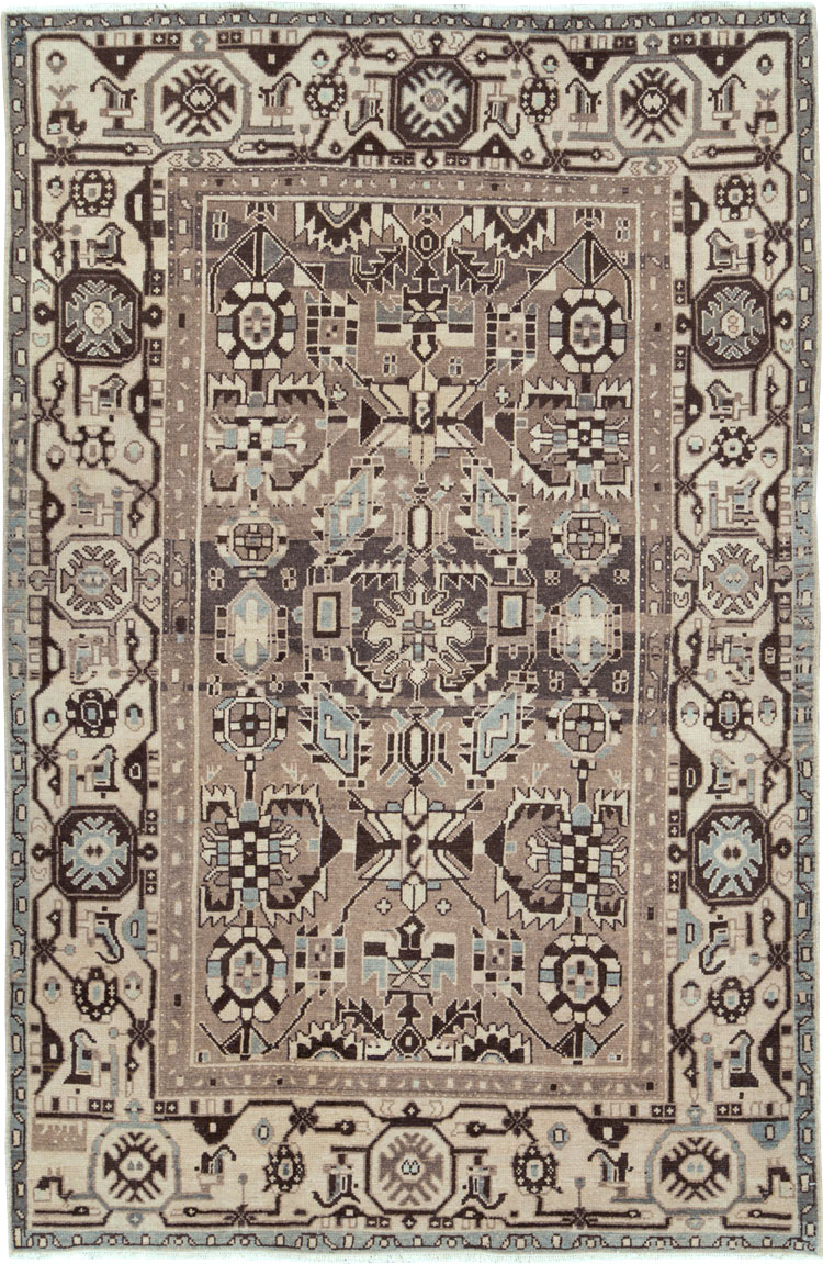 Vintage Persian Malayer Rug, No.26440 - Galerie Shabab