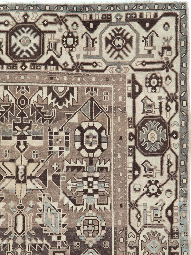 Vintage Persian Malayer Rug, No.26440 - Galerie Shabab