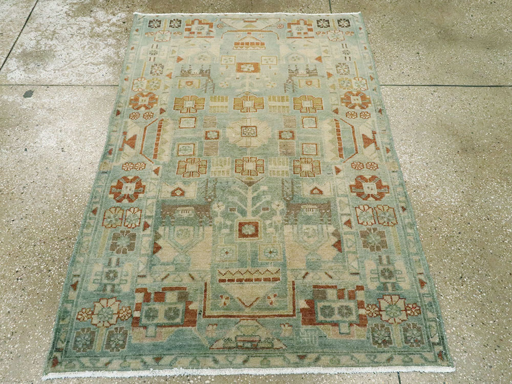 Vintage Persian Malayer Rug, No.26442 - Galerie Shabab