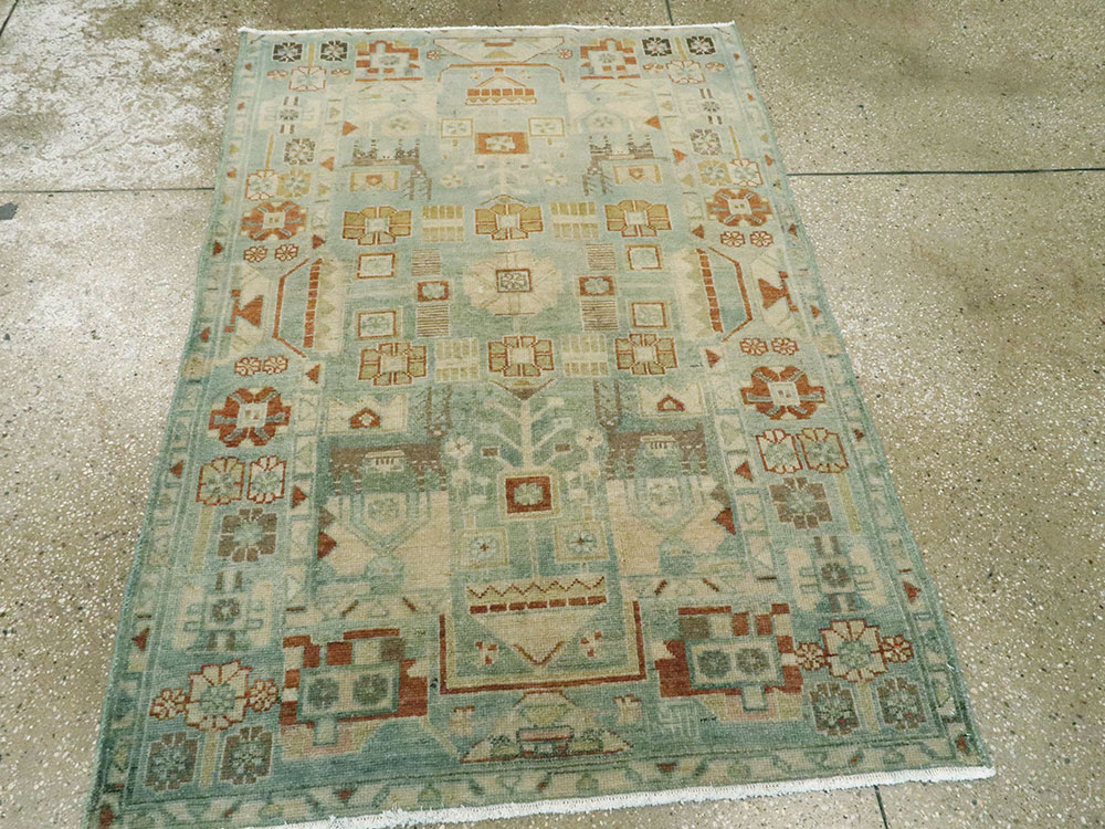 Vintage Persian Malayer Rug, No.26442 - Galerie Shabab