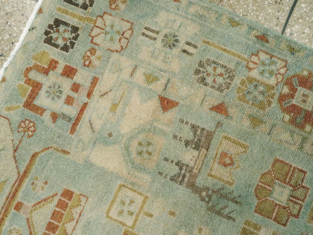 Vintage Persian Malayer Rug, No.26442 - Galerie Shabab