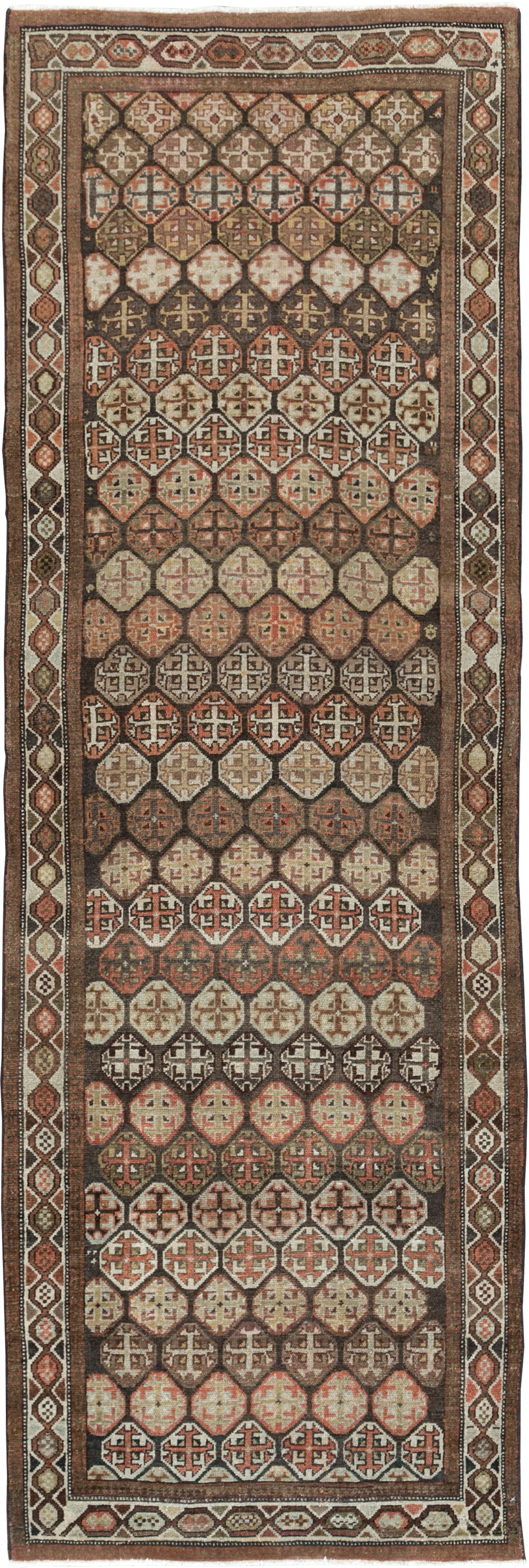Antique Persian Malayer Runner, No.26452 - Galerie Shabab