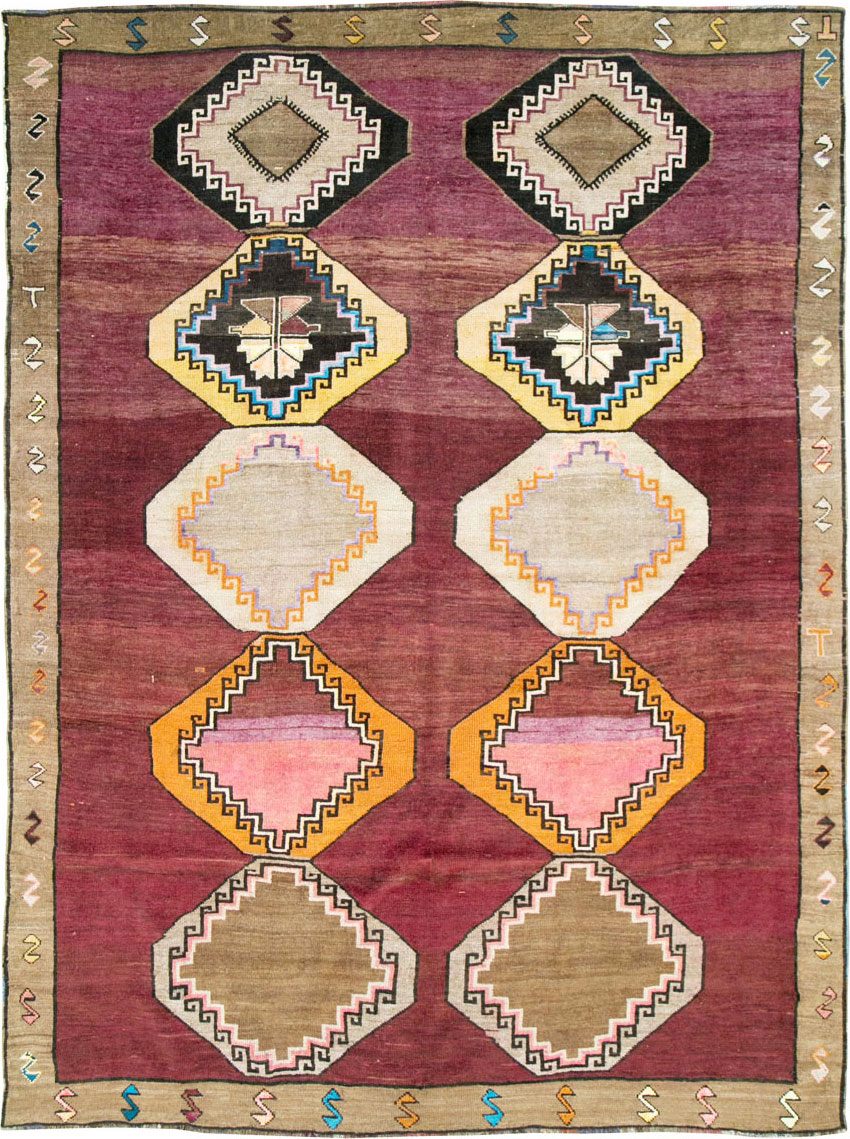 Vintage Anatolian Carpet, No.26453 - Galerie Shabab