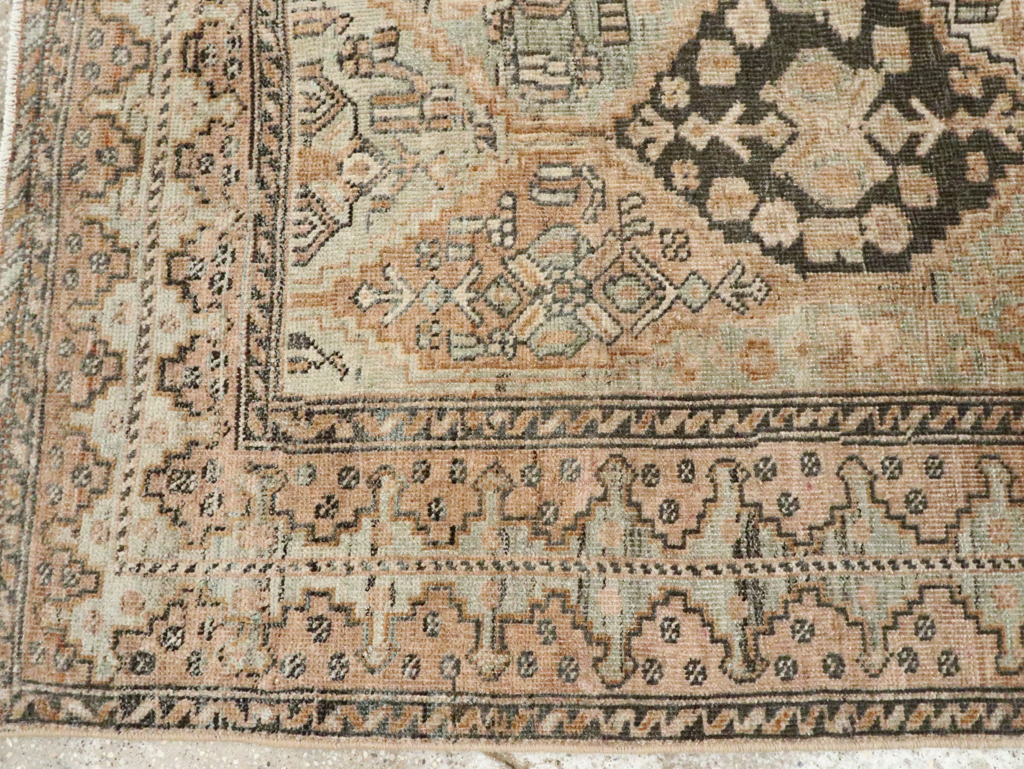 Antique Persian Afshar Accent Rug, No.26460 - Galerie Shabab