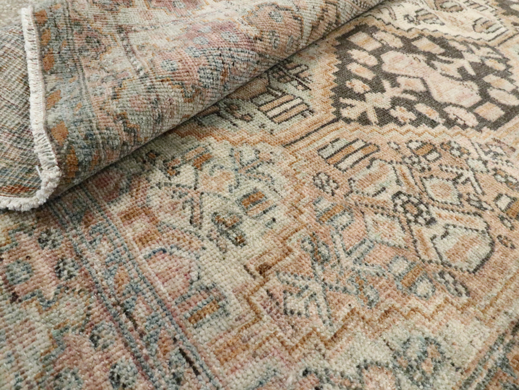 Antique Persian Afshar Accent Rug, No.26460 - Galerie Shabab