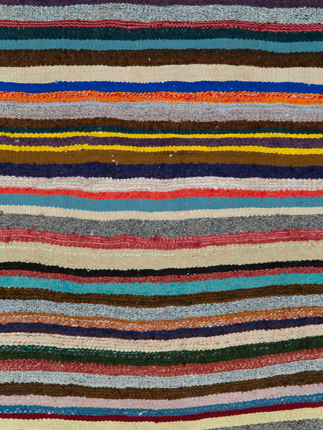 Vintage Persian Flatweave, No.26472 - Galerie Shabab