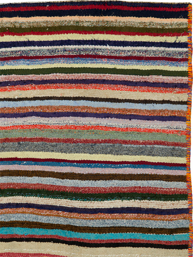 Vintage Persian Flatweave, No.26472 - Galerie Shabab