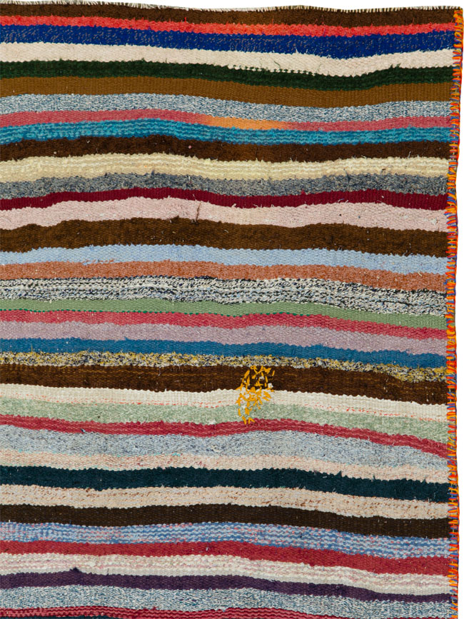 Vintage Persian Flatweave, No.26472 - Galerie Shabab