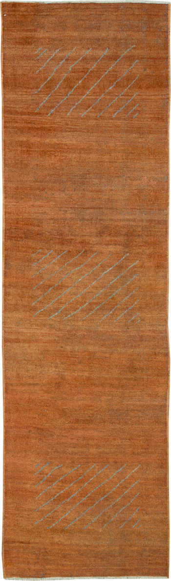 Vintage Persian Mahal Runner, No.26477 - Galerie Shabab