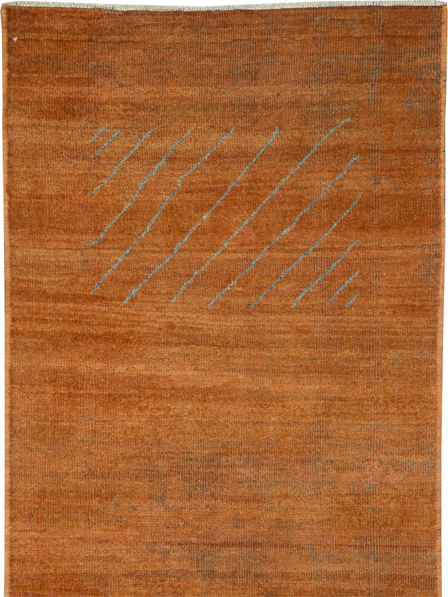 Vintage Persian Mahal Runner, No.26477 - Galerie Shabab