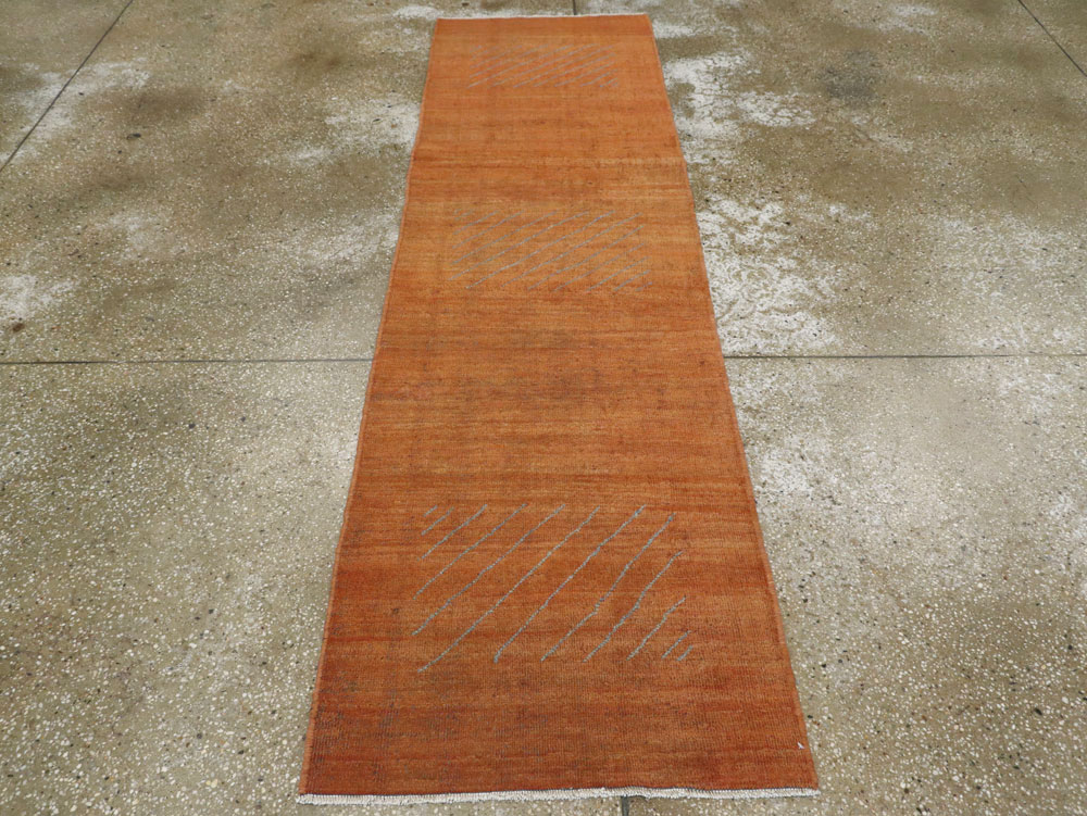 Vintage Persian Mahal Runner, No.26477 - Galerie Shabab