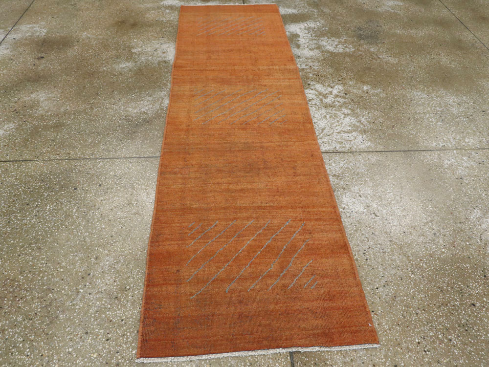 Vintage Persian Mahal Runner, No.26477 - Galerie Shabab
