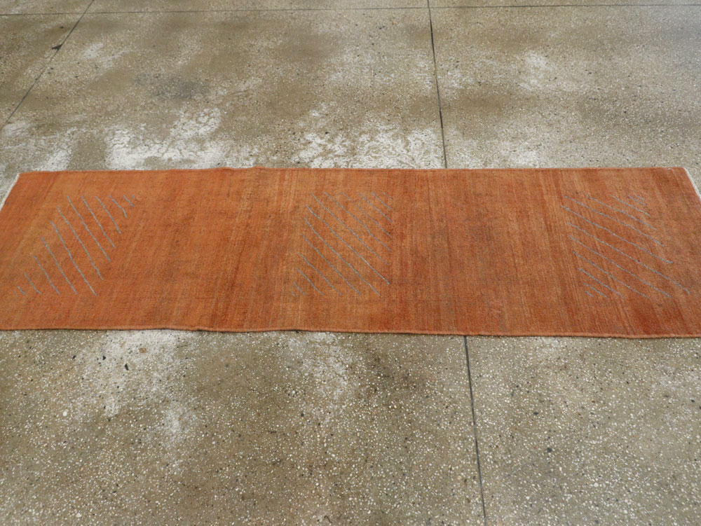Vintage Persian Mahal Runner, No.26477 - Galerie Shabab