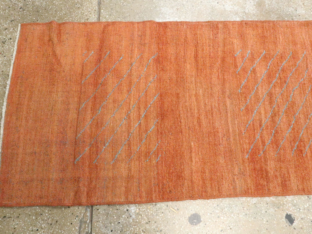 Vintage Persian Mahal Runner, No.26478 - Galerie Shabab