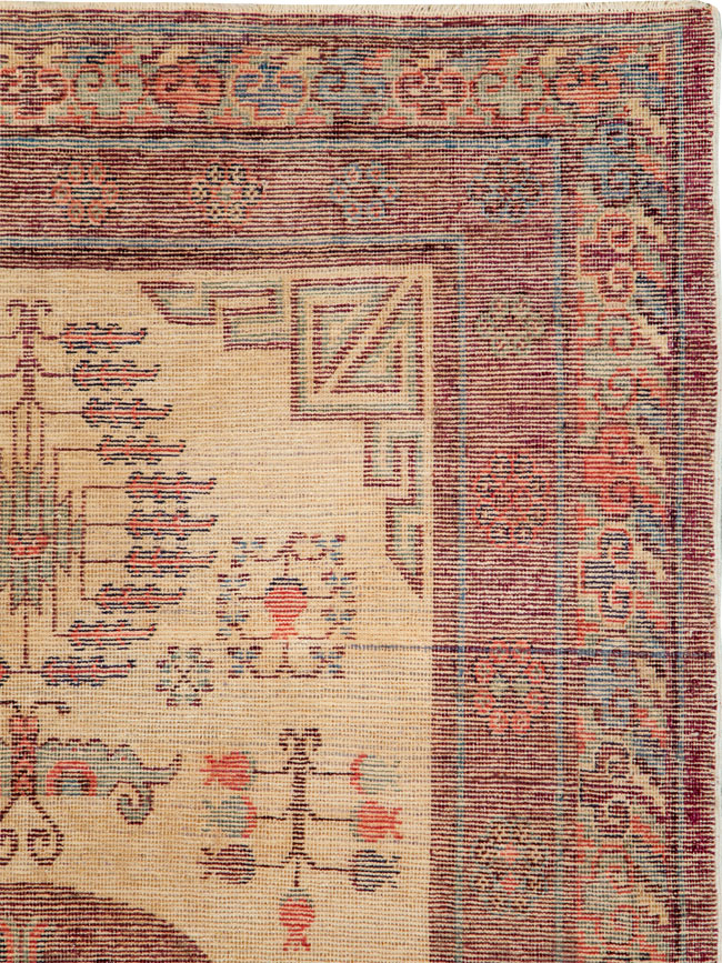 Antique East Turkestan Khotan Rug, No.26484 - Galerie Shabab