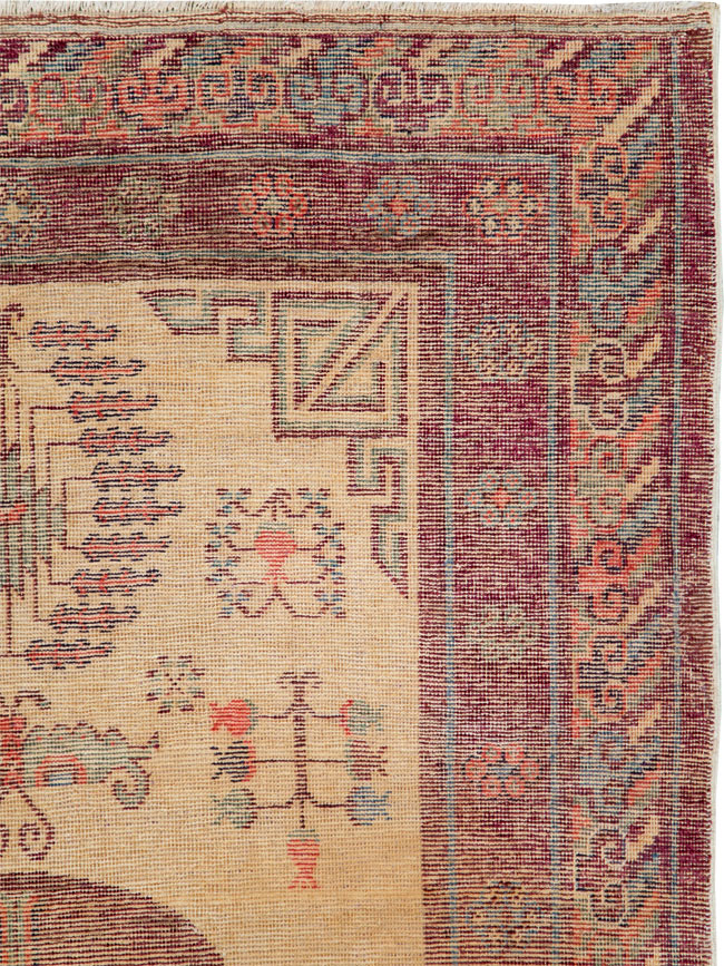 Antique East Turkestan Khotan Rug, No.26484 - Galerie Shabab