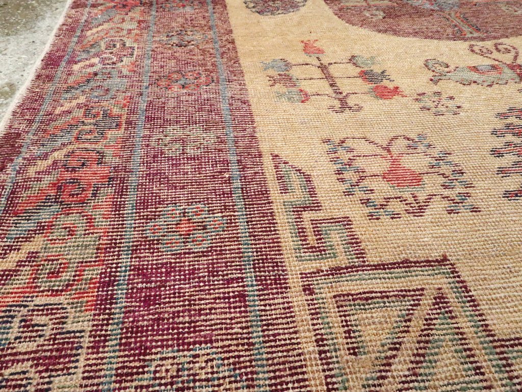 Antique East Turkestan Khotan Rug, No.26484 - Galerie Shabab