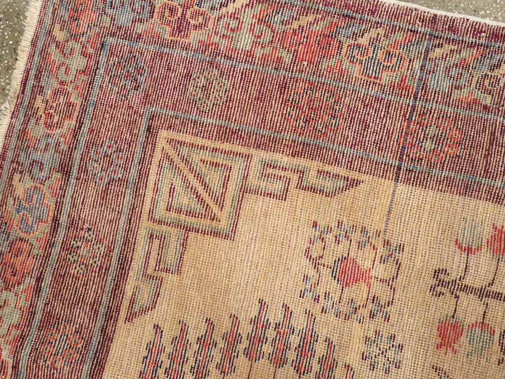 Antique East Turkestan Khotan Rug, No.26484 - Galerie Shabab