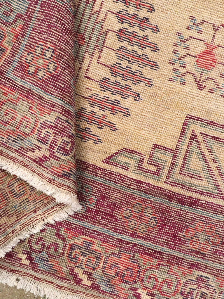 Antique East Turkestan Khotan Rug, No.26484 - Galerie Shabab
