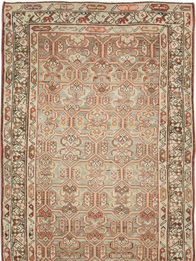 Antique Persian Malayer Long Runner, No.26487 - Galerie Shabab