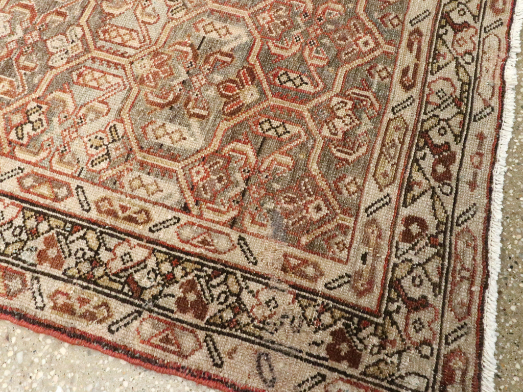 Antique Persian Malayer Long Runner, No.26487 - Galerie Shabab