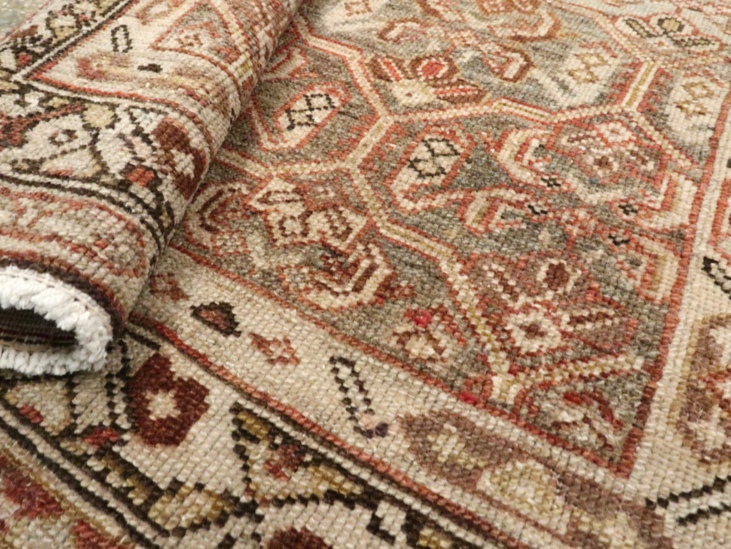 Antique Persian Malayer Long Runner, No.26487 - Galerie Shabab