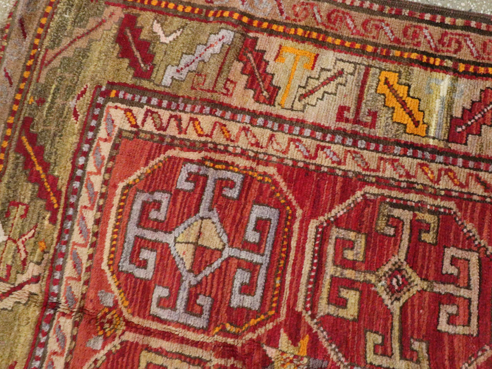 Antique Caucasian Karabagh Runner, No.26488 - Galerie Shabab