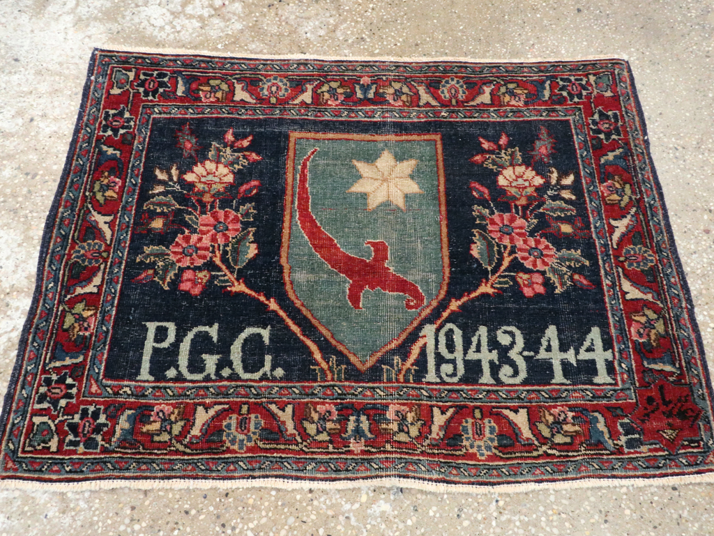 Antique Pictorial Tabriz Rug, No.26506 - Galerie Shabab