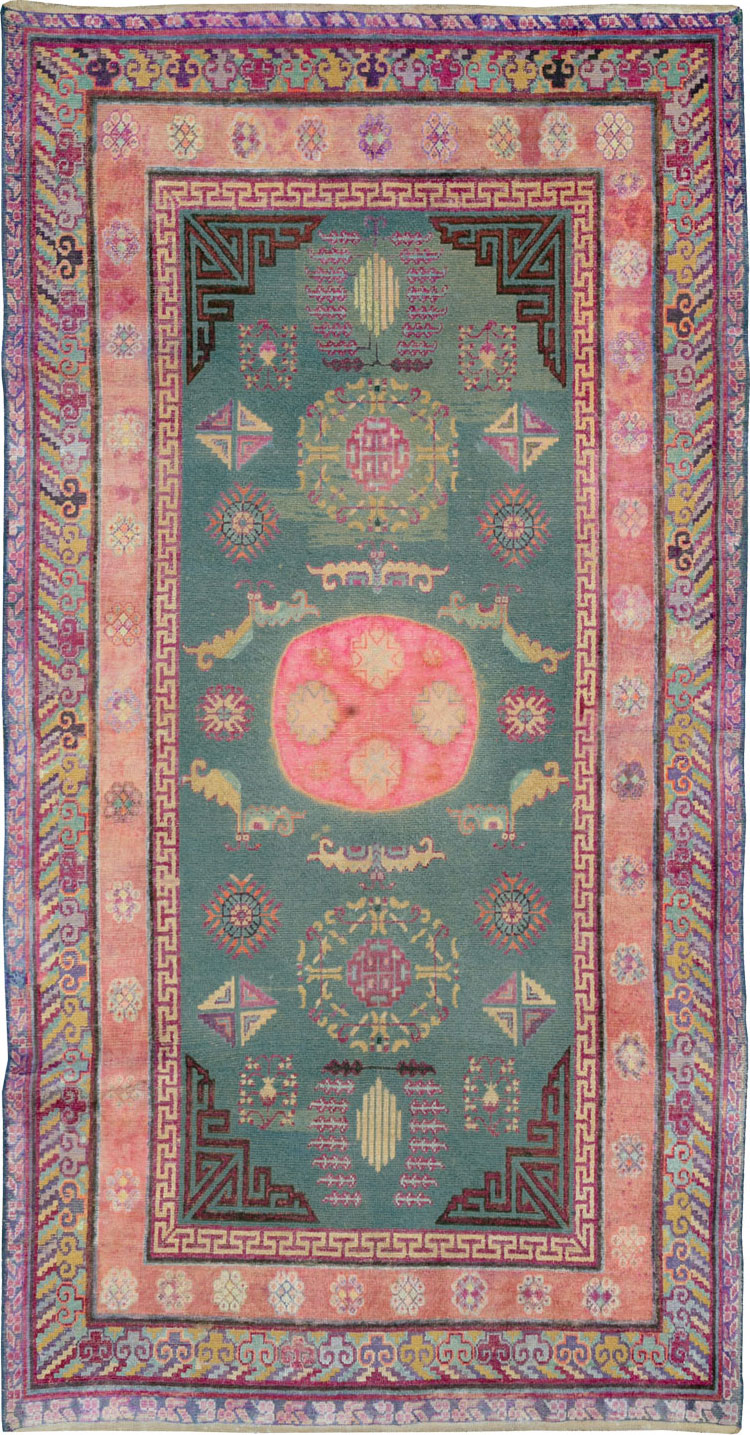 Antique Khotan Carpet, No.26508 - Galerie Shabab