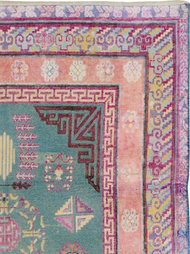 Antique Khotan Carpet, No.26508 - Galerie Shabab