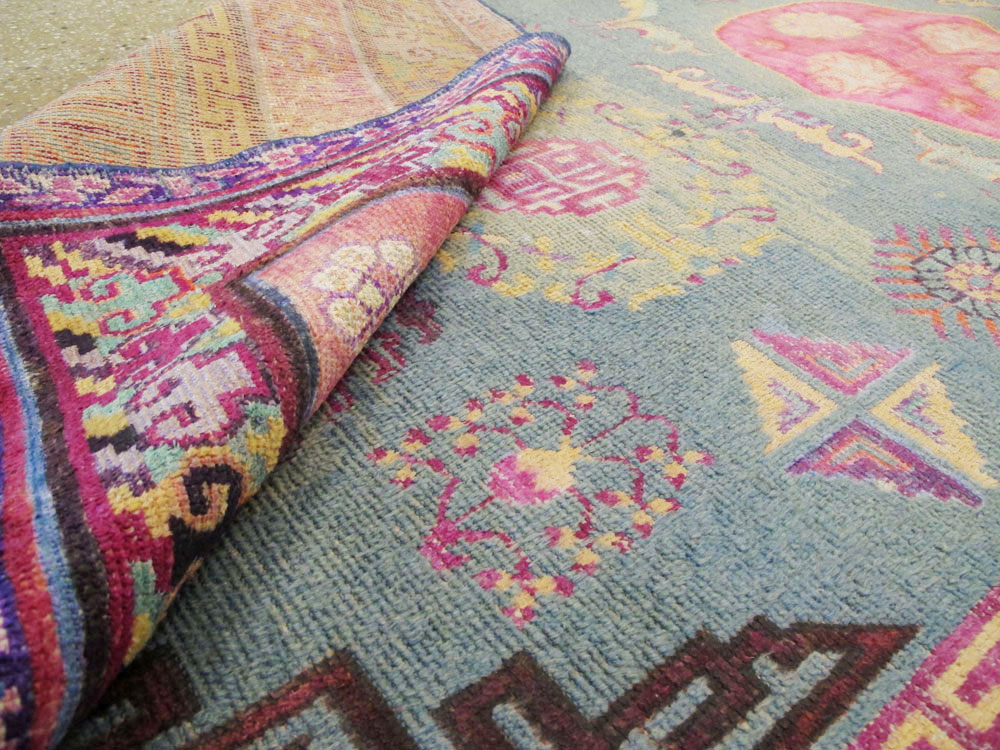 Antique Khotan Carpet, No.26508 - Galerie Shabab