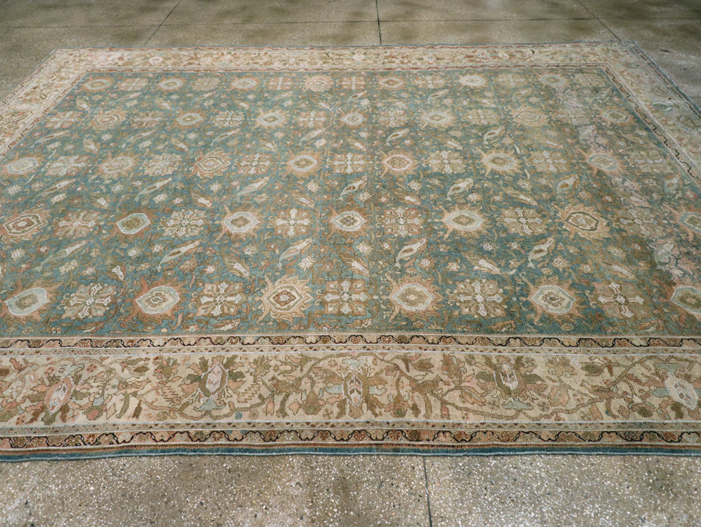 Antique Persian Malayer Room Size Carpet, No.26510 - Galerie Shabab