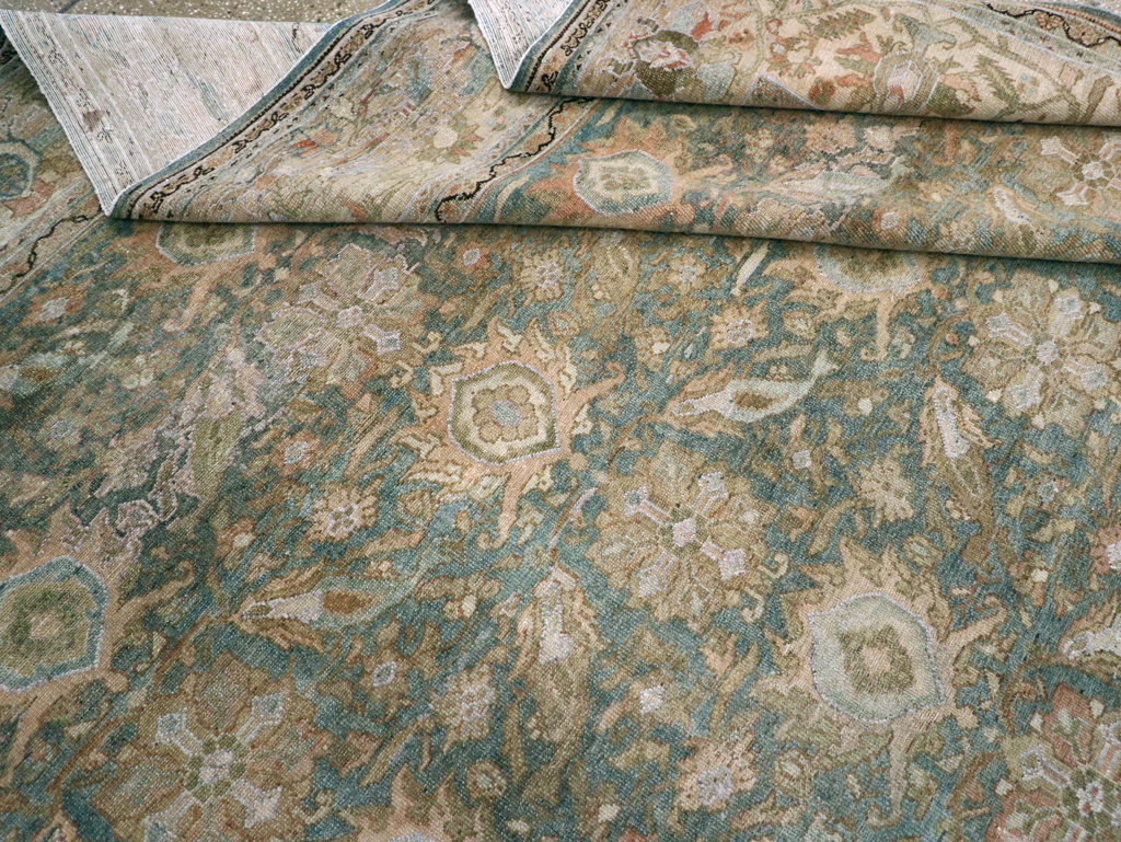 Antique Persian Malayer Room Size Carpet, No.26510 - Galerie Shabab