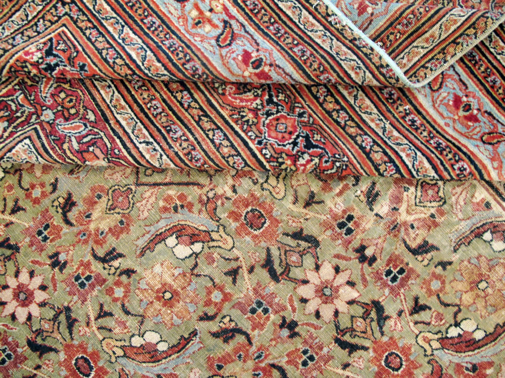 Antique Persian Dorokhsh Carpet, No.26511 - Galerie Shabab