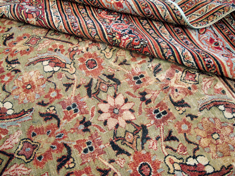 Antique Persian Dorokhsh Carpet, No.26511 - Galerie Shabab