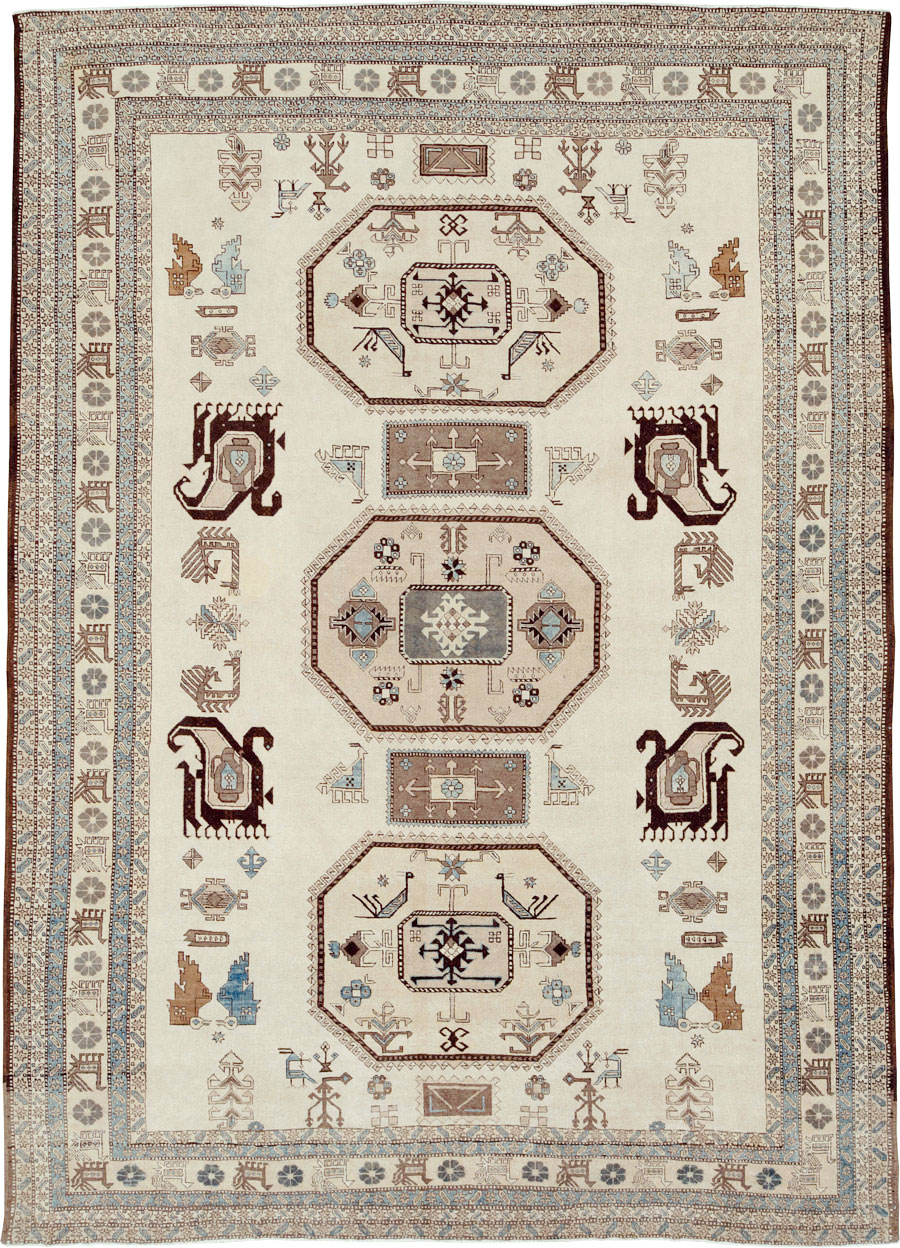 Vintage Persian Veece Carpet, No.26513 - Galerie Shabab