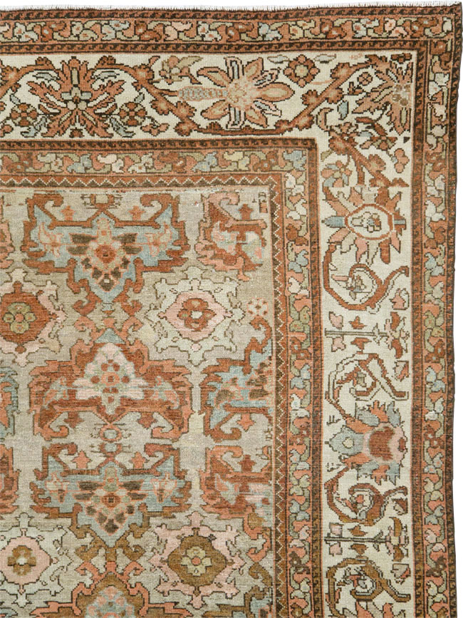 Antique Persian Bakhtiari Room Size Carpet, No.26515 - Galerie Shabab