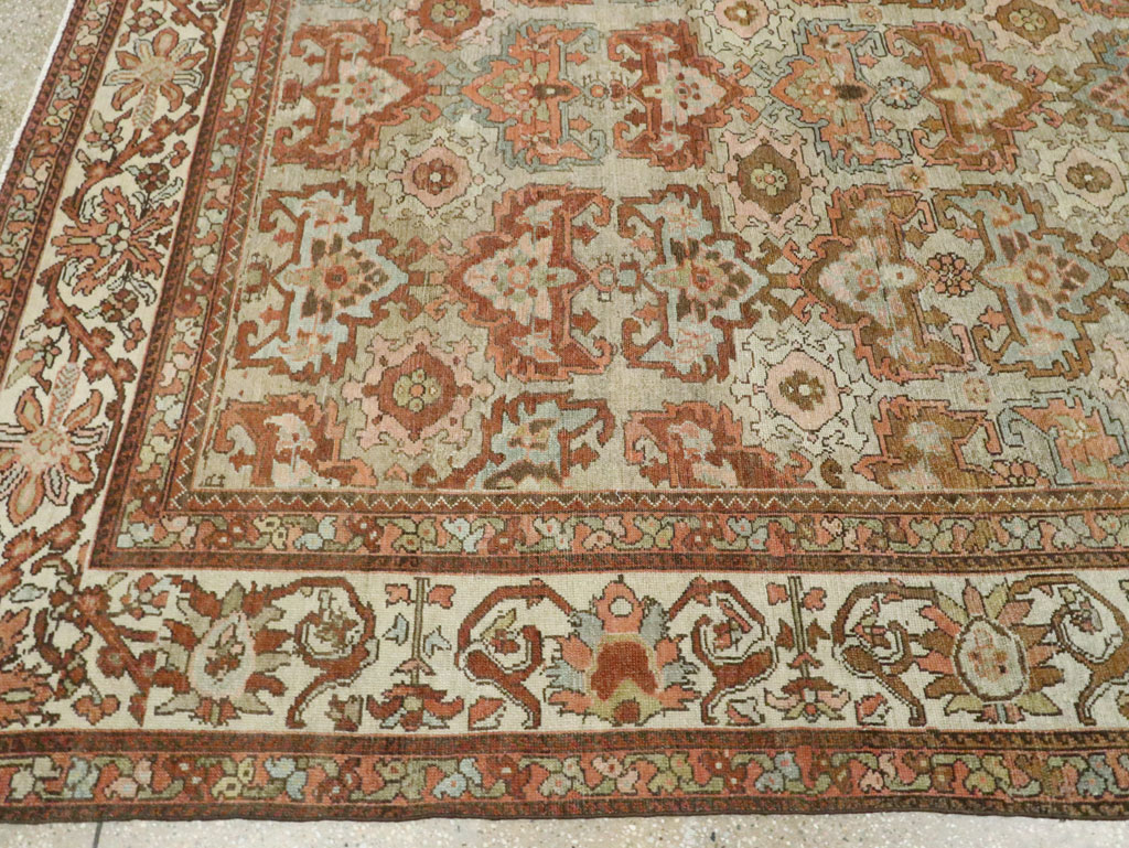 Antique Persian Bakhtiari Room Size Carpet, No.26515 - Galerie Shabab