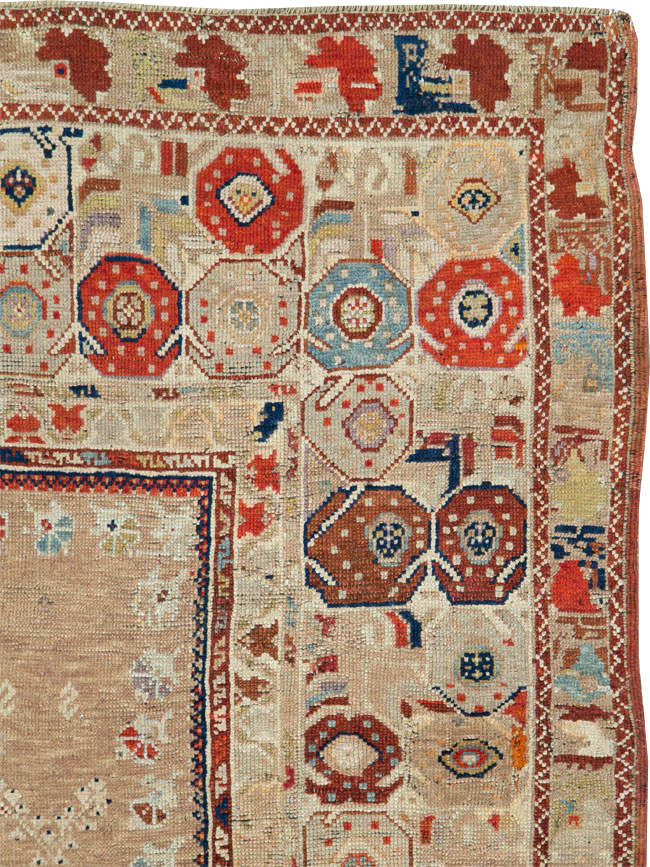 Antique Persian Kurdish Rug, No.26530 - Galerie Shabab