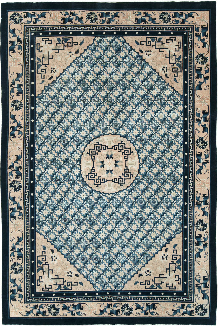 Vintage Chinese Peking Rug, No.26542 - Galerie Shabab