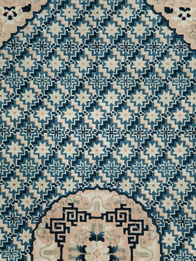 Vintage Chinese Peking Rug, No.26542 - Galerie Shabab