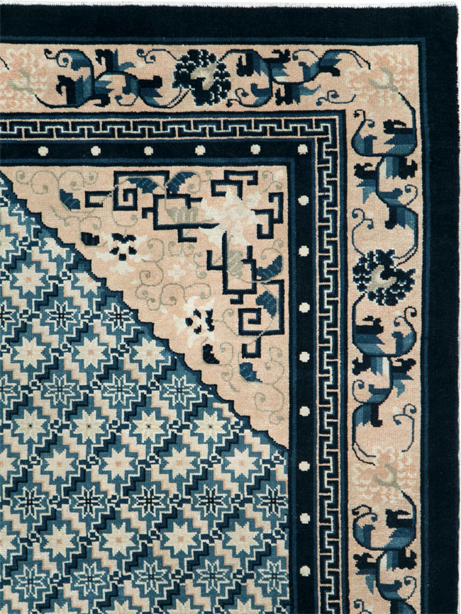 Vintage Chinese Peking Rug, No.26542 - Galerie Shabab