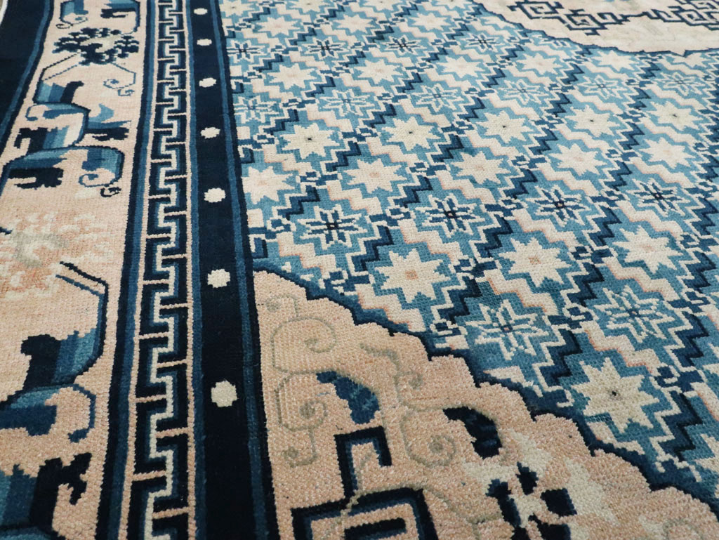 Vintage Chinese Peking Rug, No.26542 - Galerie Shabab