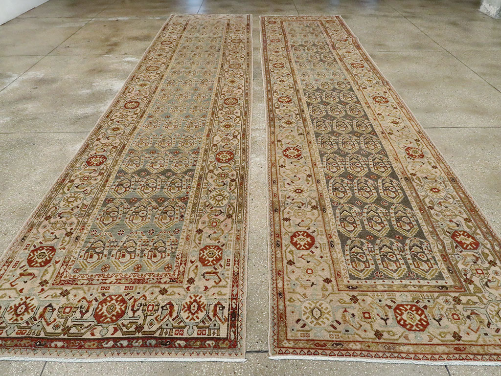 Antique Persian Malayer Runner (Pair: 1 of 2), No.26545 - Galerie Shabab