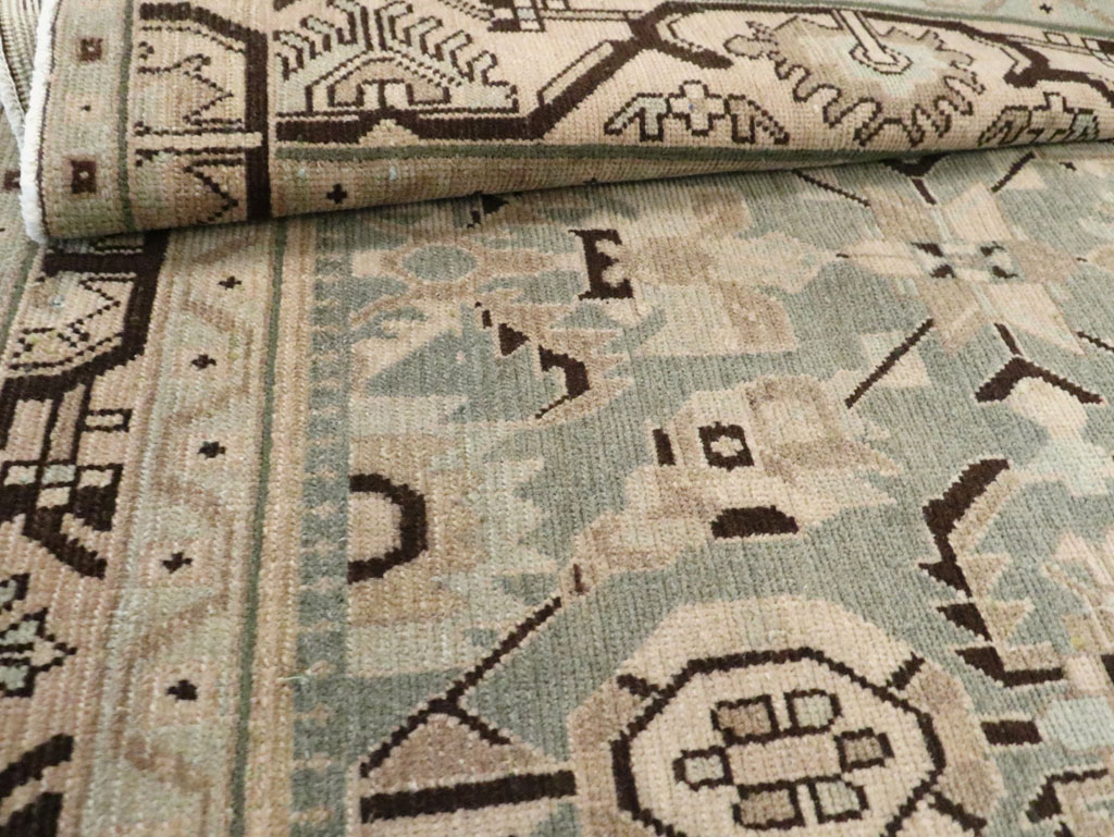 Vintage Persian Malayer Accent Rug (Pair: 1 of 2), No.26546 - Galerie Shabab
